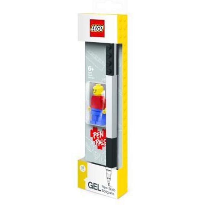 LEGO - Gel Pen - met minifiguur - zwart
