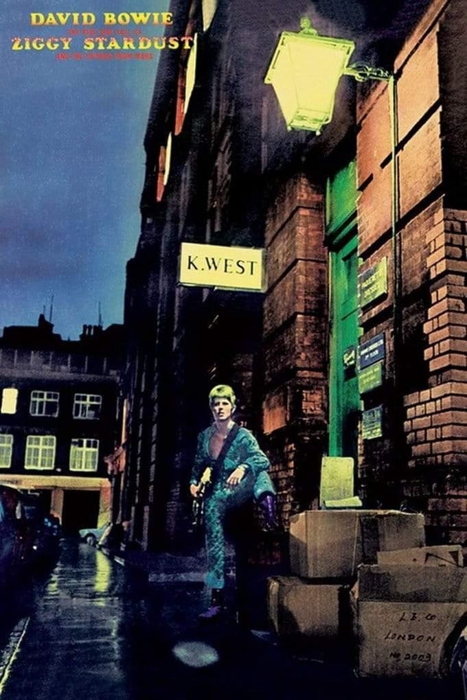 David Bowie Ziggy Stardust Unisex Poster - meerkleurig - Standard