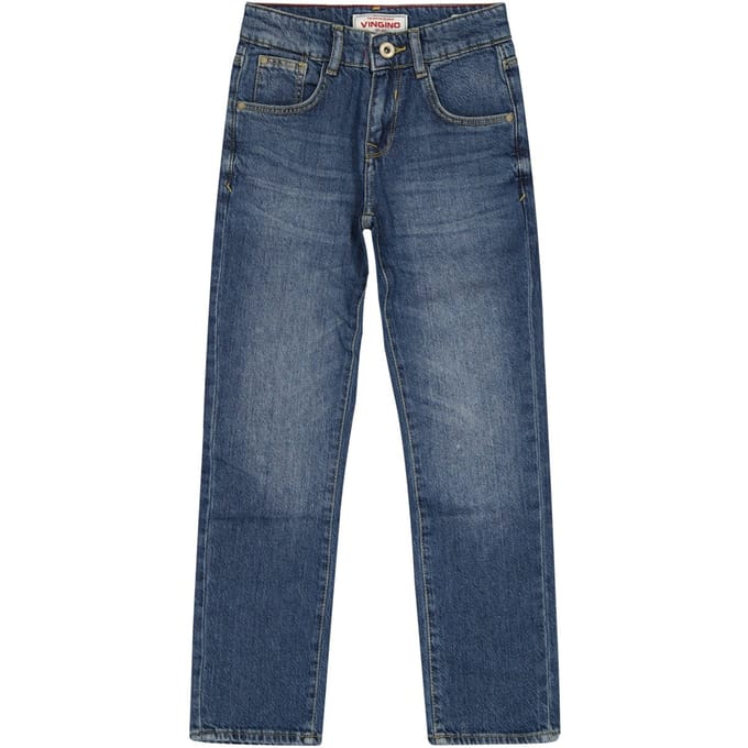 Vingino Boys Bruno Jeans Mid Blue Stone Größe: 2 | Jeans Outlet | kids | Blau