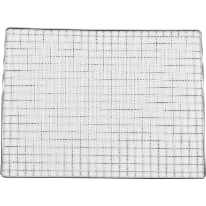 Barbecue Draadmat Roestvrij IJzer Multifunctionele BBQ Grillmat voor Thuis Picknicks Kamperen white