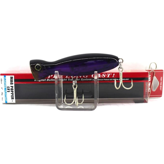 Yo Zuri Mag Popper 100F Drijvende Kunstaas R1598-BP (0237) black