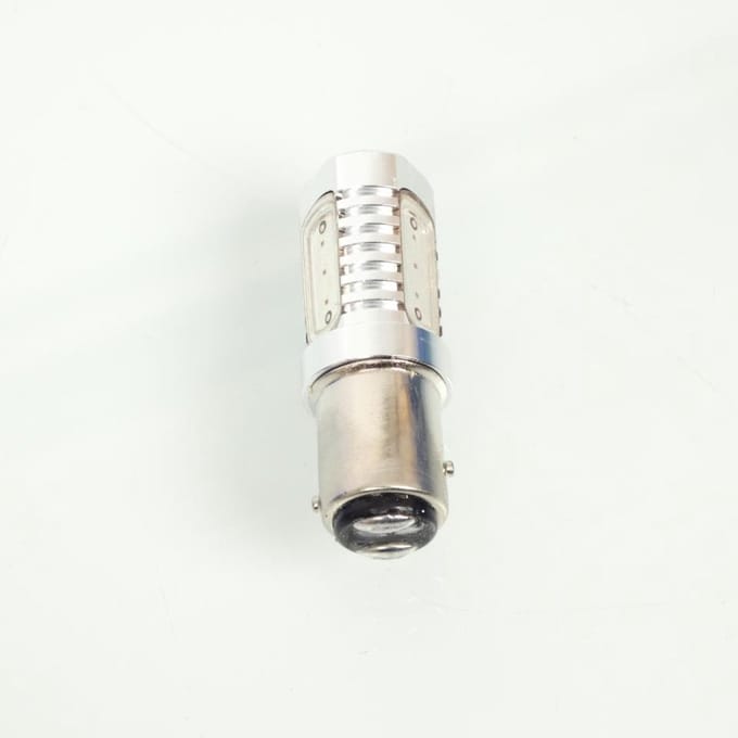 Ampoule LED rouge M-Tech pour auto 12V 21/5W BaY15d Neuf