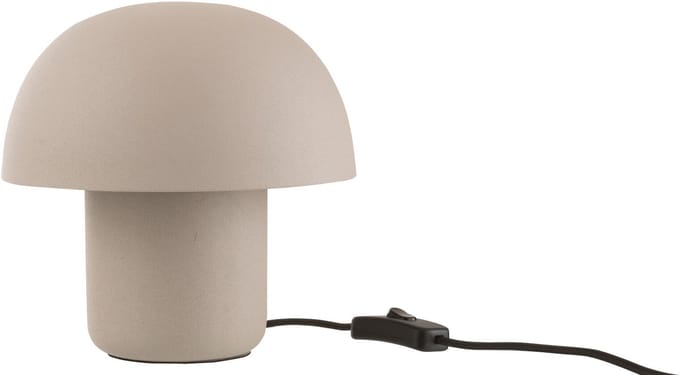 J-Line tafellamp - ijzer - beige - small