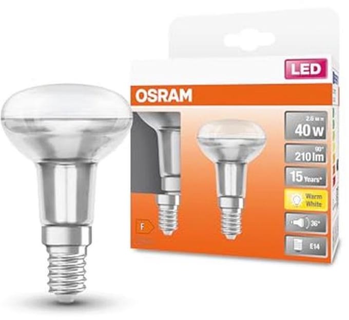 LED R50 Reflectorlamp E14 Warm Wit 2700K 2,6W 210lm