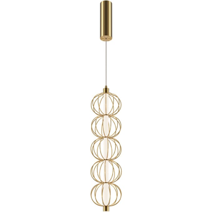 Maytoni - Hanglamp Golden Cage - Goud - Ø13,9