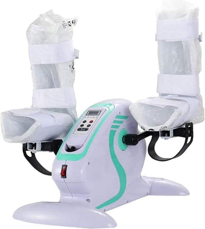 Mini Hometrainer - Fiets trainer - Revalidatie - Motorized pedaalbeweging - 35x38.5x18 cm - Niet gespecificeerd