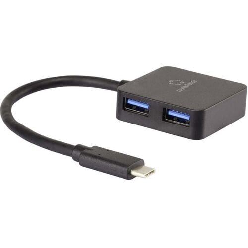 Renkforce RF-3754006 USB-hub 4 poorten USB-A USB 3.0 5 GBit/s Zwart