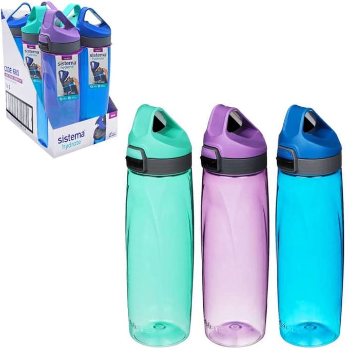 Sistema Hydrate 900ml Adventum Drinkfles Zwart