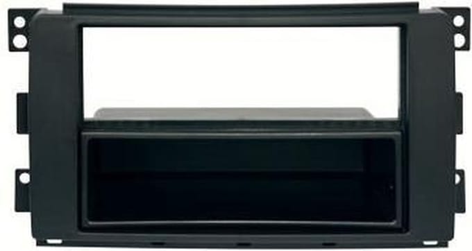 1-DIN inbouwframe  MCC Smart fortwo" 2007-2010"