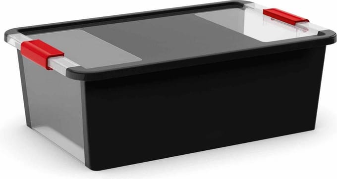 Kis Bi Box Opbergbox - 26L - 55x35x19cm - Zwart