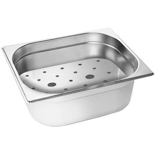 GGM Gastro (4 Stück) Edelstahl Abtropfgitter - GN 1/2 Zilver