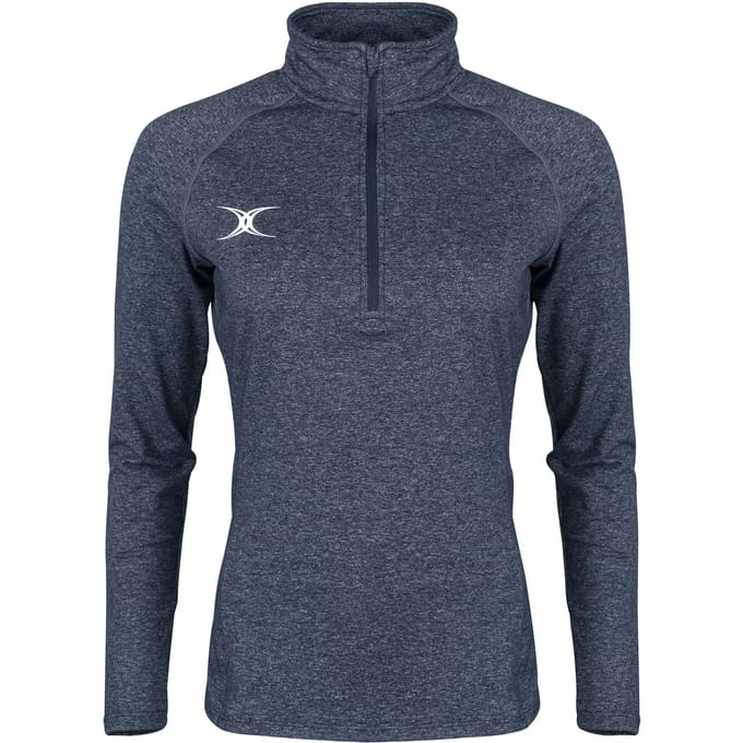 Gilbert Netball Pro Synergie Warm Up Top - W 12 - Donker Navy