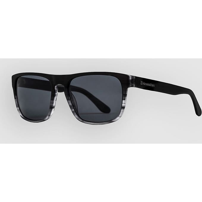 Horsefeathers Keaton Matt Black Turtle Zonnebril zwart