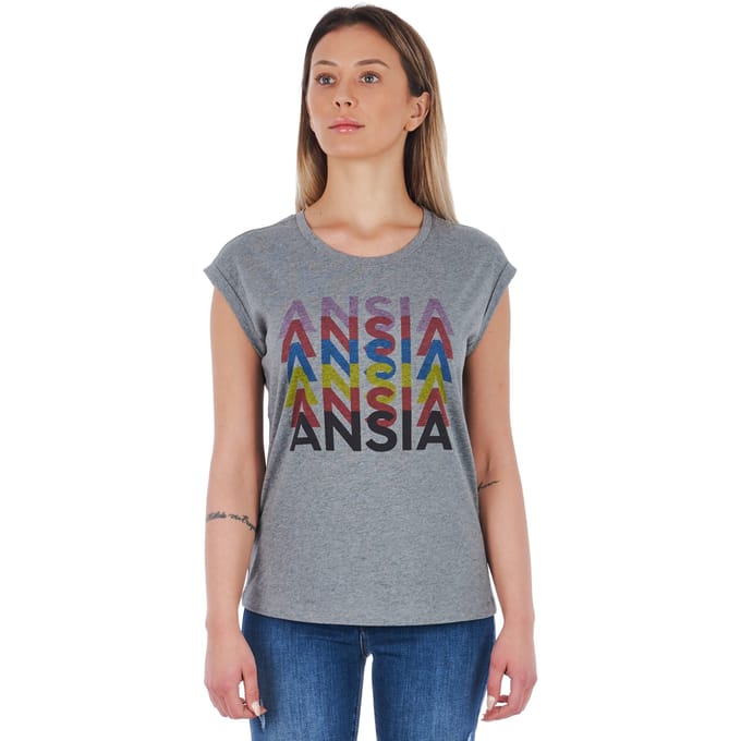 Frankie Morello Ggrigiomelange T-Shirt