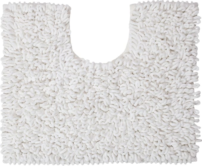 Sealskin Twist Toiletmat 45x50 cm - Microfibre - Wit