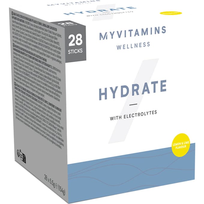 Hydrate - 28servings - Nieuw - Citroen en Limoen