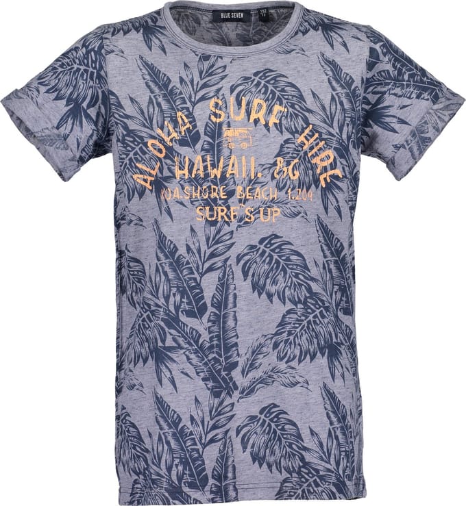 Blue Seven Jongens T-shirt - donkerblauw - Maat 152