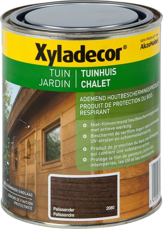 Xyladecor - Tuinhuis - Palissander - 0,75 L