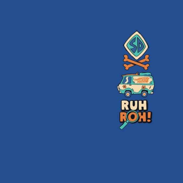Ruh-Roh! Men's T-Shirt - Royal Blue - S