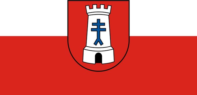 Vlag Bietigheim-Bissingen 100x150cm
