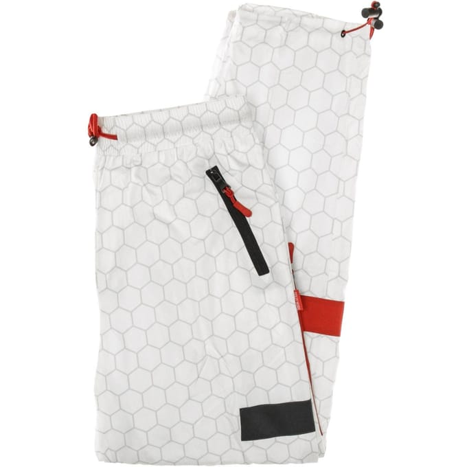 Destiny Heren trainingsbroek Aanpasbare broek Wit/rood/zwart