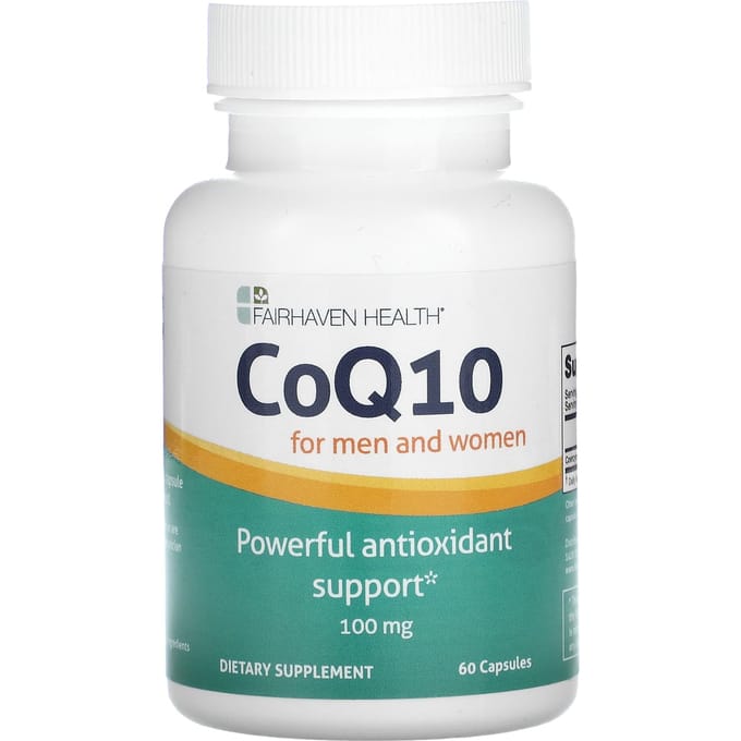 Fairhaven Health, Co-Q10, 100 mg, 60 capsules
