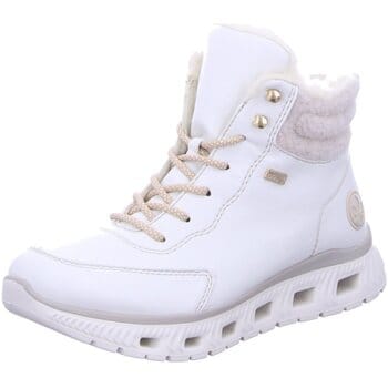 Rieker Booties M6010-80, Vrouwen, Wit, Laarzen, maat: 36