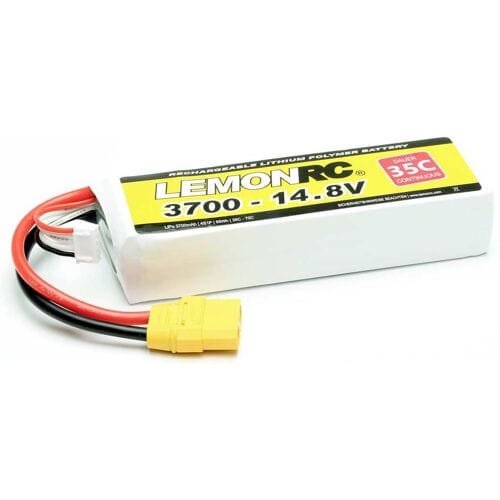 LemonRC LiPo accupack 14.8 V 3700 mAh Aantal cellen: 4 35 C Softcase XT90
