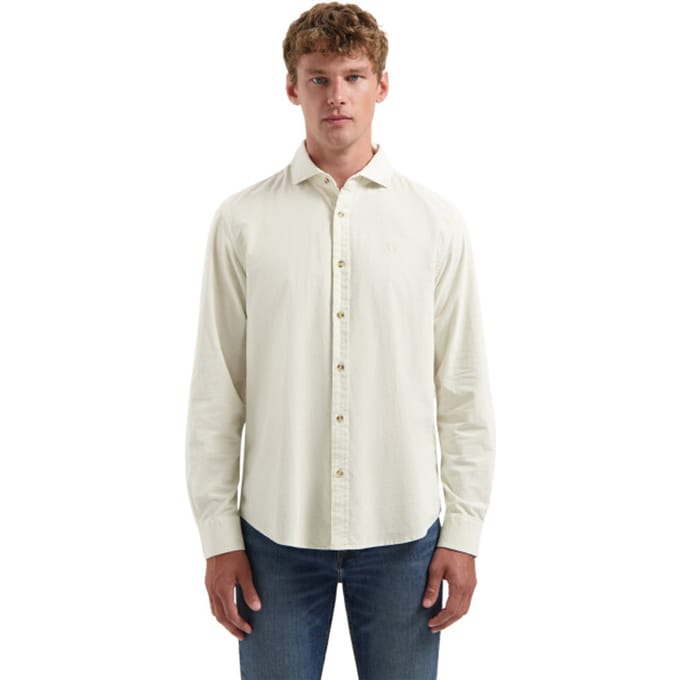 Dstrezzed Ds_roul Shirt Silver Birch Größe: M | Casual hemden Outlet | Herren | Grau