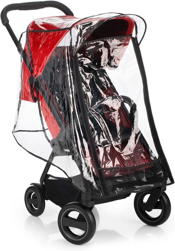 Kinderwagen Shopper Fishbone Rood voor Baby's