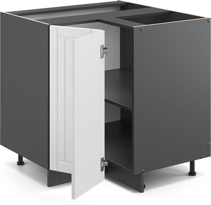 Vicco Fame-Line Hoekkast – 80.5 cm, WB Eik Wit Landhuis