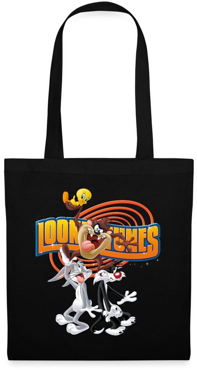 Looney Tunes Bugs Taz Tweety Sylvester Tas Van Stof Schoudertas