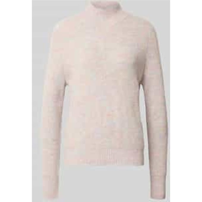 Col-pullover met wol