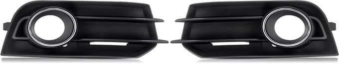 Grille - Voor Audi A1 8X 2010-2014 - Auto accessoires - Mistlichtgrille - Chroom accenten