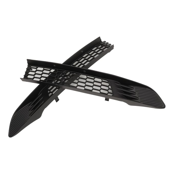 Auto Voorbumper Grill Split Type Mat Zwart Luchtinlaat Grille Cover Vervanging voor Tesla Model 3 black