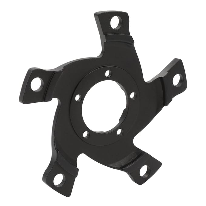 Kettingblad Crankstel Adapter Professionele Aluminiumlegering Lichtgewicht Fiets Kettingblad Adapter voor black