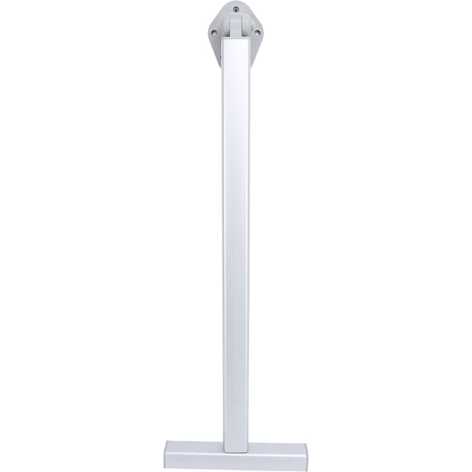 720mm RV Tafelpoot met T-voet Opvouwbare Stabiele Ondersteuning Aluminiumlegering Afneembare Tafelvoetpoot voor white