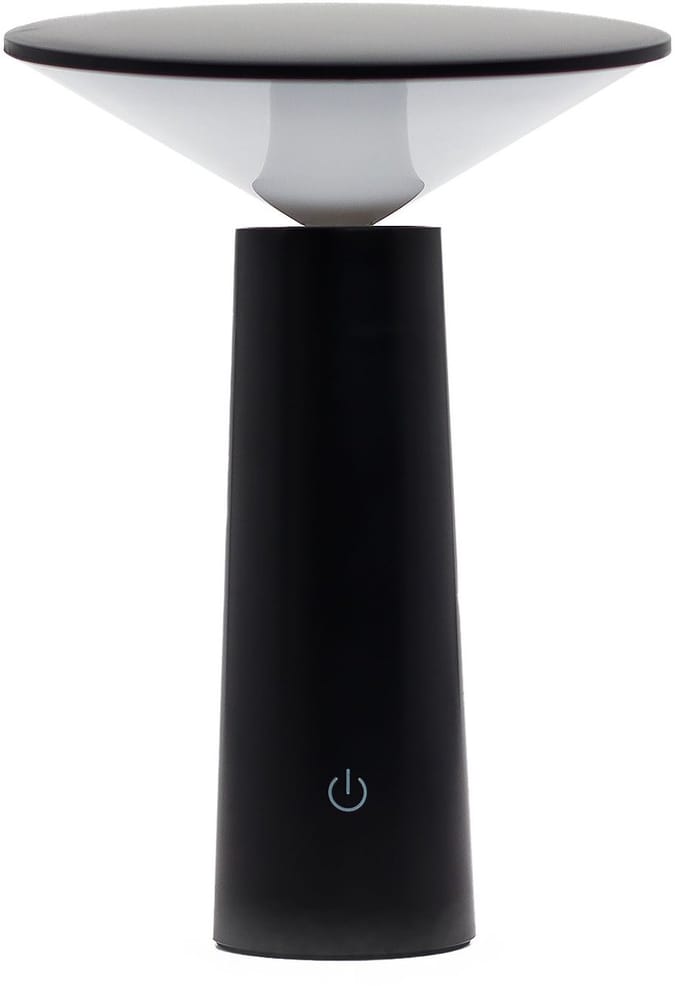 Touch Lamp - Black Mushroom- adjustable - pattern light USB (C) - Rechargable (2000 Watt)