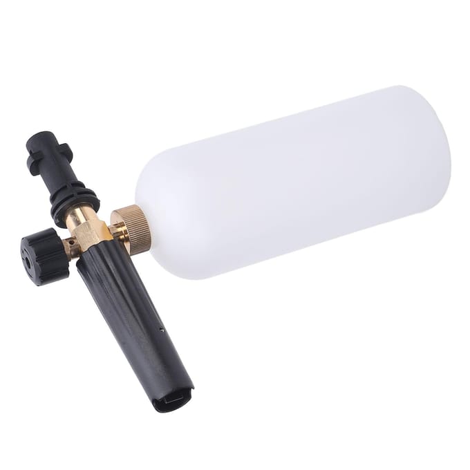 Schuimlans Efficiënte Reiniging 1L Grote Capaciteit Auto Schuim Spray Tool Hogedrukreiniger Schuim white