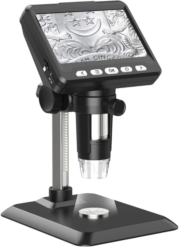 VELTRR® Microscoop voor Kinderen - 1000x - Educatief - Zwart