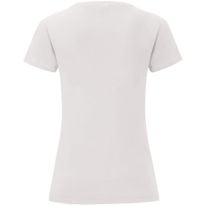 Fruit Of The Vrouwen / Dames Iconische T-Shirt (Wit)