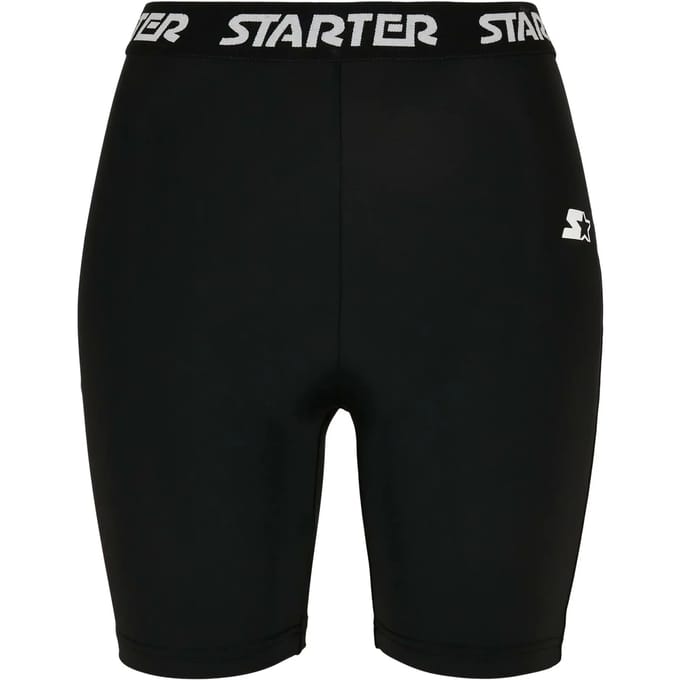 Starter Black Label - Logo Tape Korte cycle broek - M - Zwart