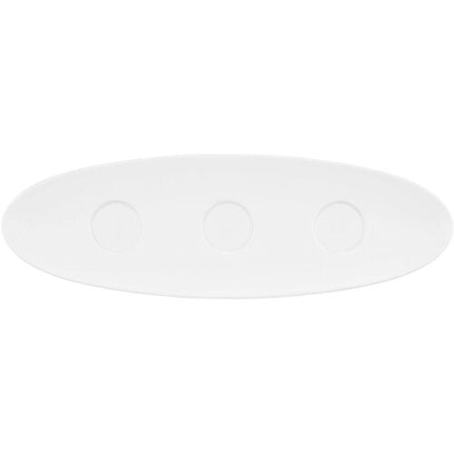 (2 stuks) SELTMANN WEIDEN Set bord - 440mm - Wit Wit