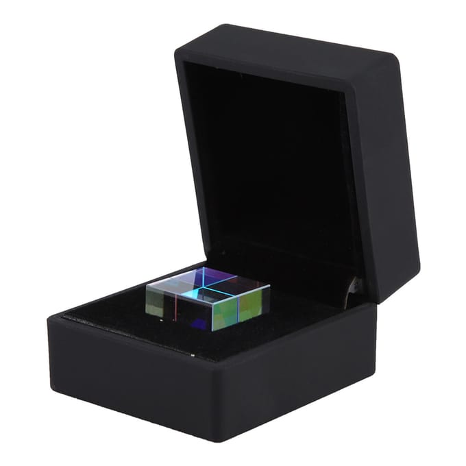 23*23*23mm Cube Prismatique à Six Faces Lumière Vive Combinée Prisme Vitrail