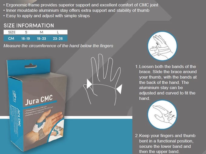 Promedics CMC Jura Duimbrace - Links - S