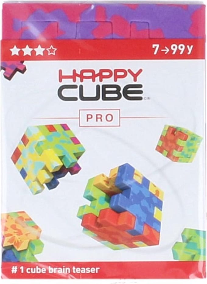 Happy Cube Pro Puzzel Paars/Roze