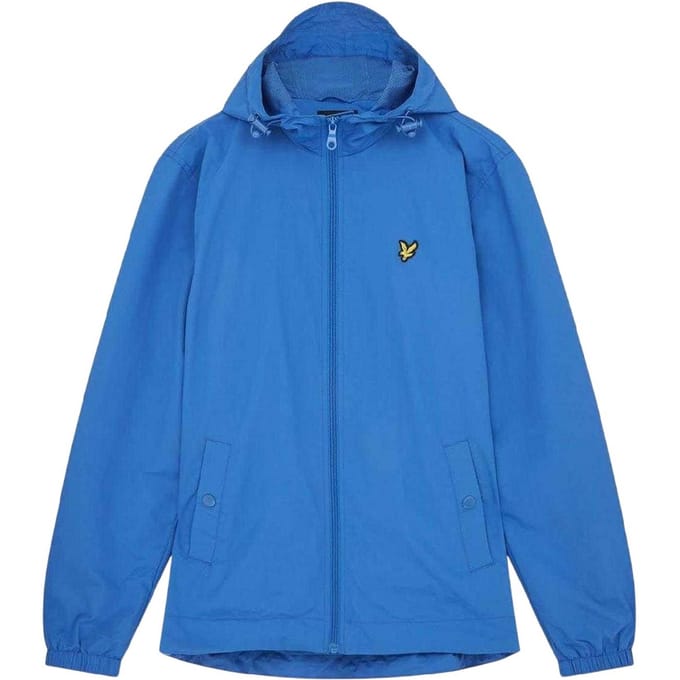 Lyle & Scott Waterdichte jas met capuchon voor heren (Blauw)