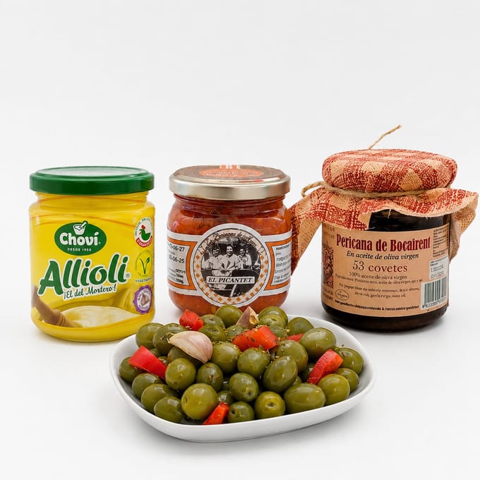 Tapenade & Olijven Borrelpakket - Bressol - 4-delig