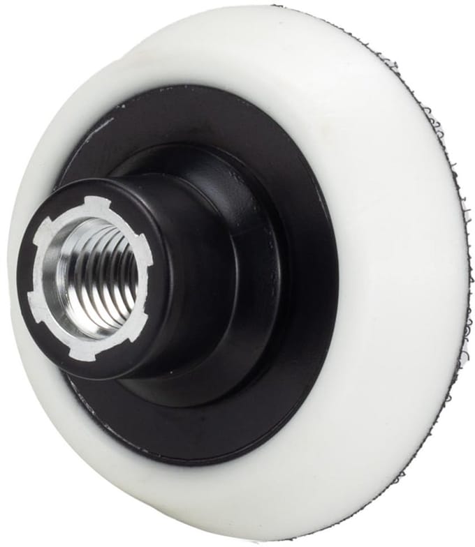 Ronde Polijstpad Set 3-delig 75mm - Schuim Stootblok met Klittenband
