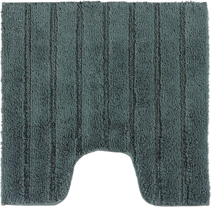 Casilin California WC-mat - 59 x 59 cm - Met uitsparing - Eucalyptusgroen